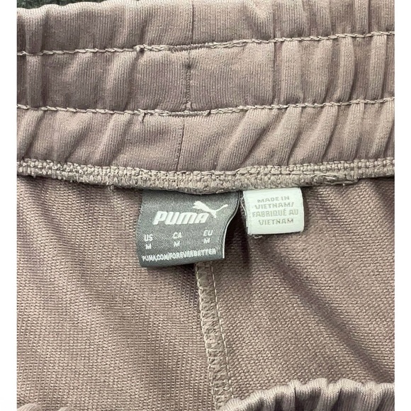 Puma Women's M Light Purple-Pink Joggers - Picture 3 of 4
